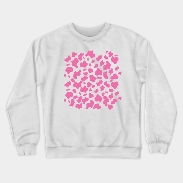 💗 🐄Cute Strawberry Cow print Crewneck Sweatshirt by FK-UK